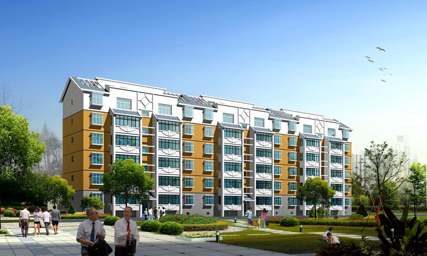 图纸 建筑图纸 居住建筑 多层住宅 常用住宅效果图